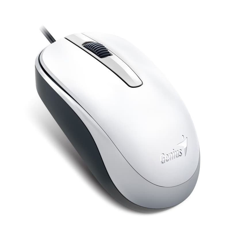 GENIUS myš DX-120, drôtová, 1200 dpi, USB, biela 1