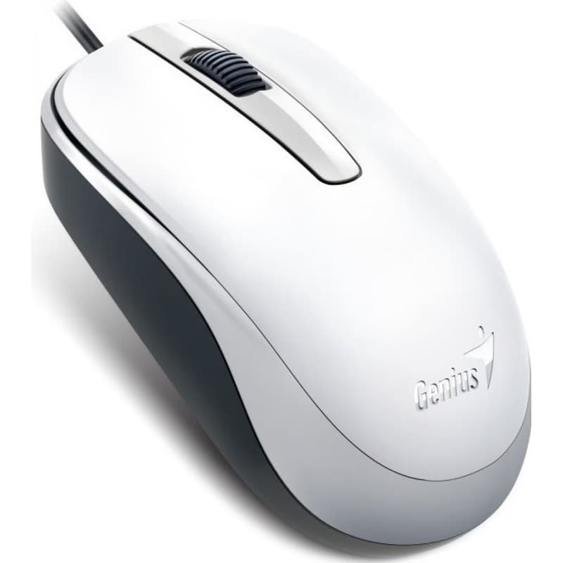 GENIUS myš DX-120, drôtová, 1200 dpi, USB, biela 3
