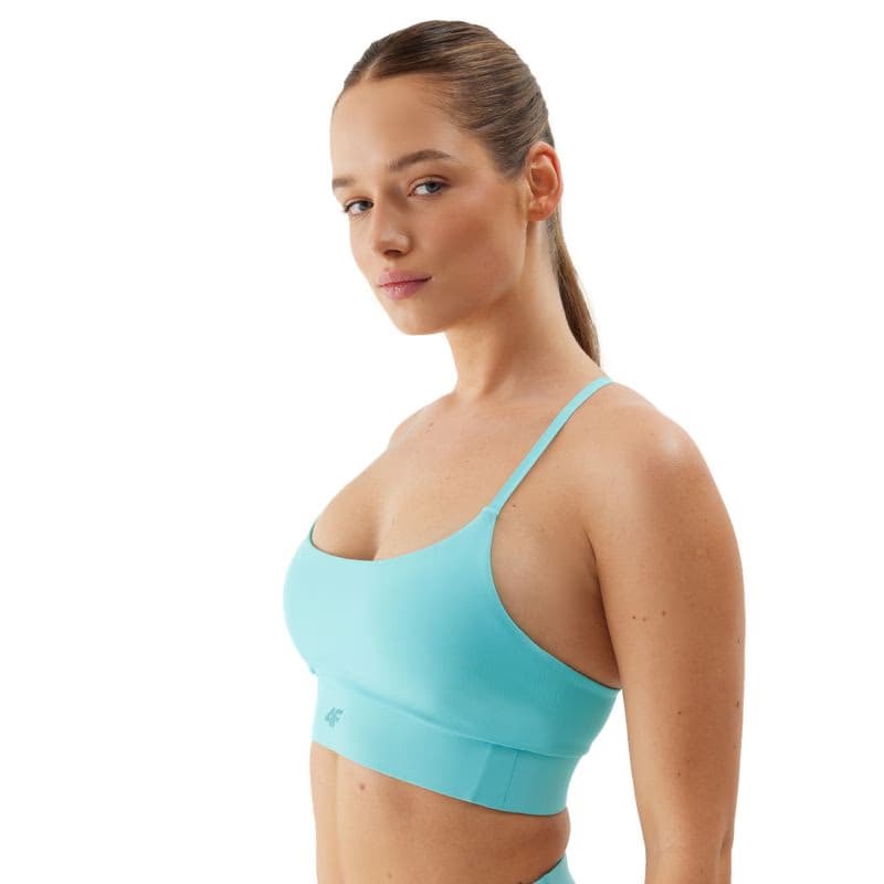 Dámska tréningová športová podprsenka 4F SPORT BRA-WSS24USBAF096-33S-BLUE 2