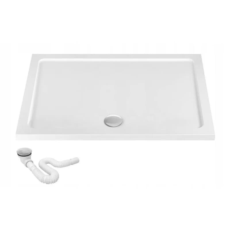 REA - Akrylátová vanička Savoy biela 80x100 REA-K5332 1
