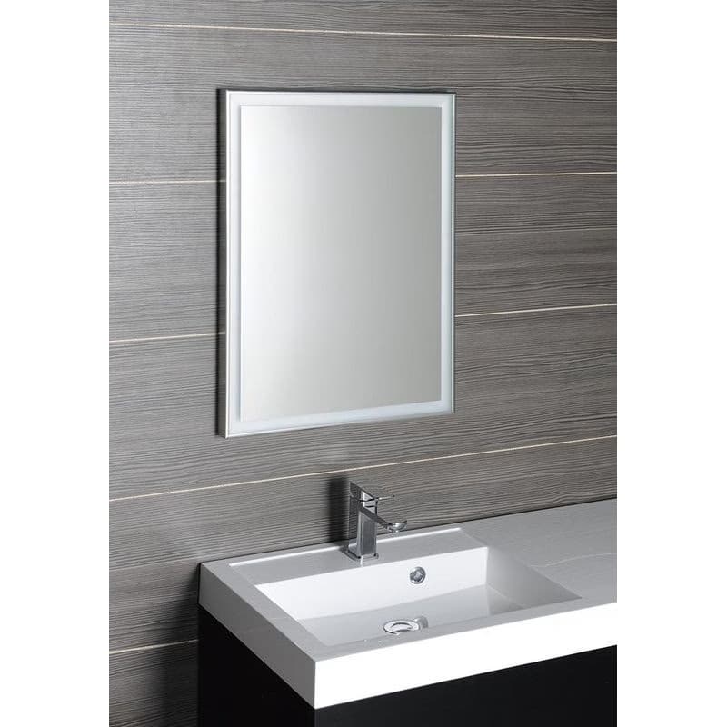 SAPHO - LUMINAR zrkadlo s LED osvetlením v ráme 60x80cm, chróm NL557 2