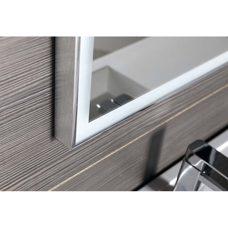 SAPHO - LUMINAR zrkadlo s LED osvetlením v ráme 60x80cm, chróm NL557 5