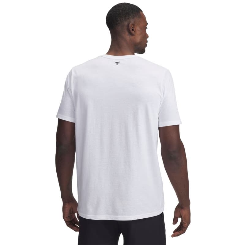 Pánske tričko s krátkym rukávom UNDER ARMOUR PROJECT ROCK Iron SS-WHT 2
