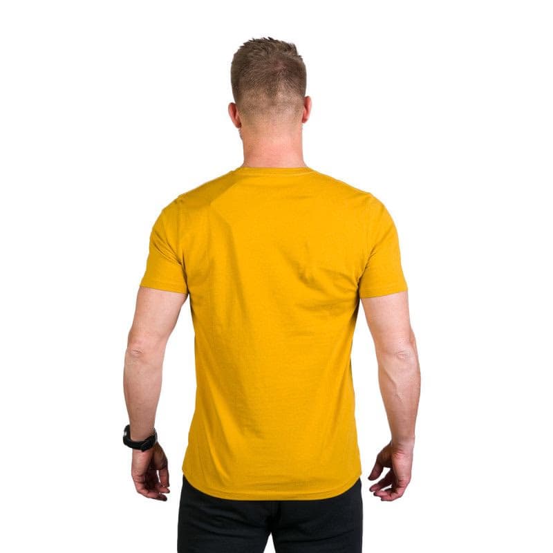 Pánske turistické tričko s krátkym rukávom NORTHFINDER KORY-314-goldenyellow 4