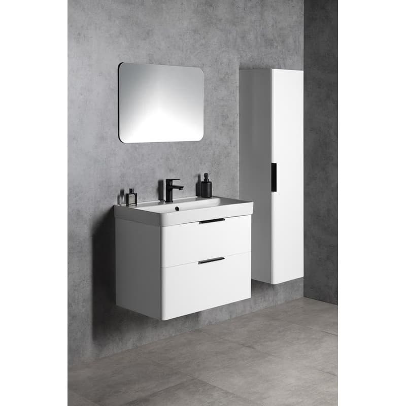 AQUALINE - DENEB umývadlová skrinka 77,3x55x42,4cm, biela mat DN280 2