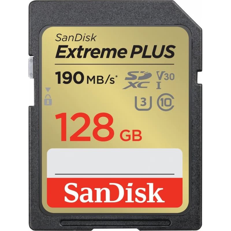 SanDisk SDXC karta 128GB Extreme PLUS (190 MB/s Class 10, UHS-I U3 V30) 2