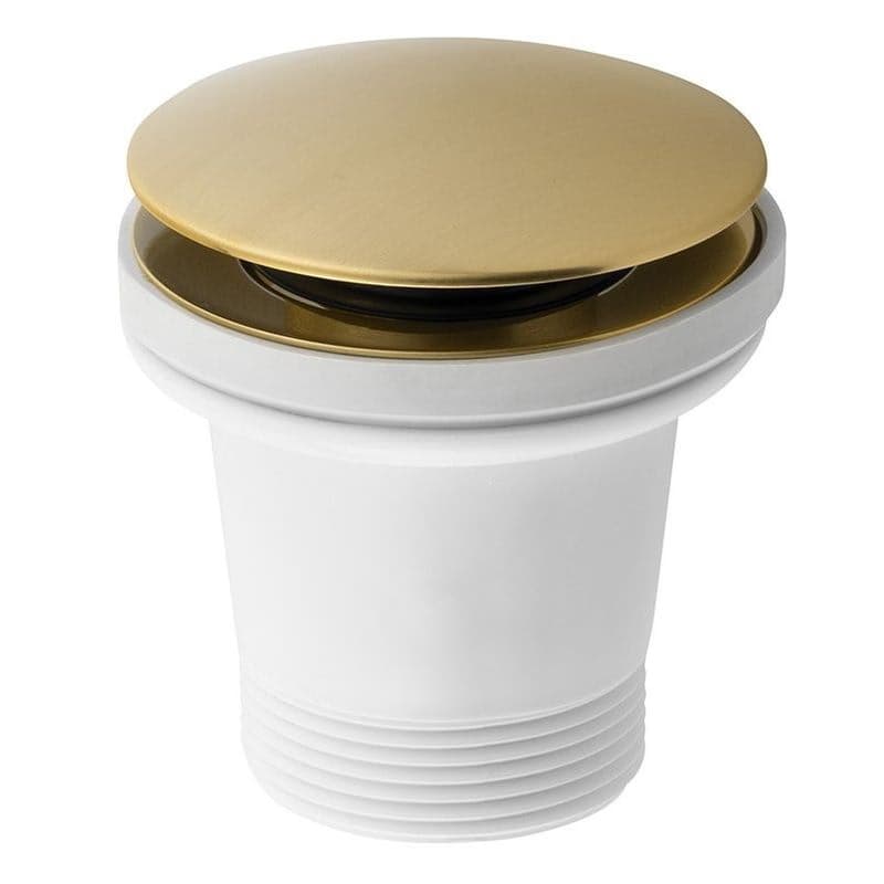 POLYSAN - Vaňová výpusť 6/4", click-clack, zlato mat 71704GB 1