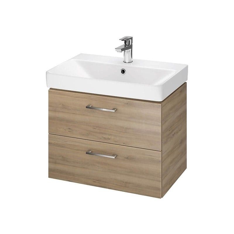 CERSANIT - SET B280 LARA MILLE SLIM 60 (SKRINKA + UMÝVADLO) ORECH DSM S801-319-DSM