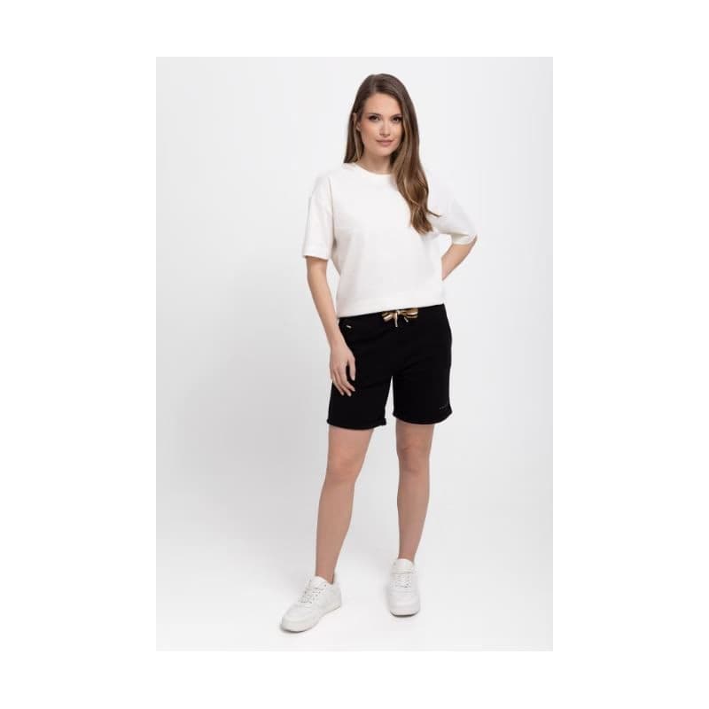 Dámske teplákové kraťasy VOLCANO HOLLY-700-BLACK 2