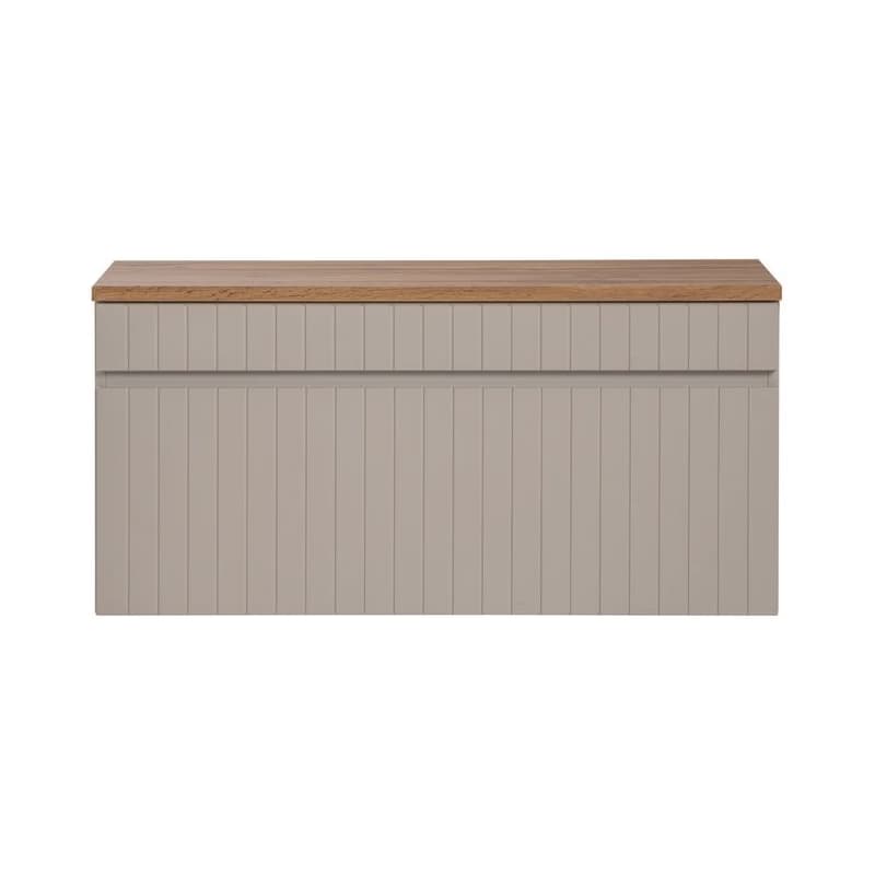 ArtCom Kúpeľňová skrinka s doskou ICONIC Cashmere D100/1 | 100 cm 3