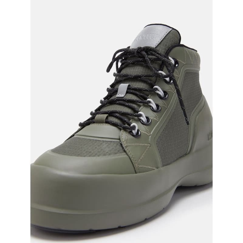 Pánske členkové zimné topánky MOON BOOT MB LUNA TREK MID NYLON M006 KHAKI 2