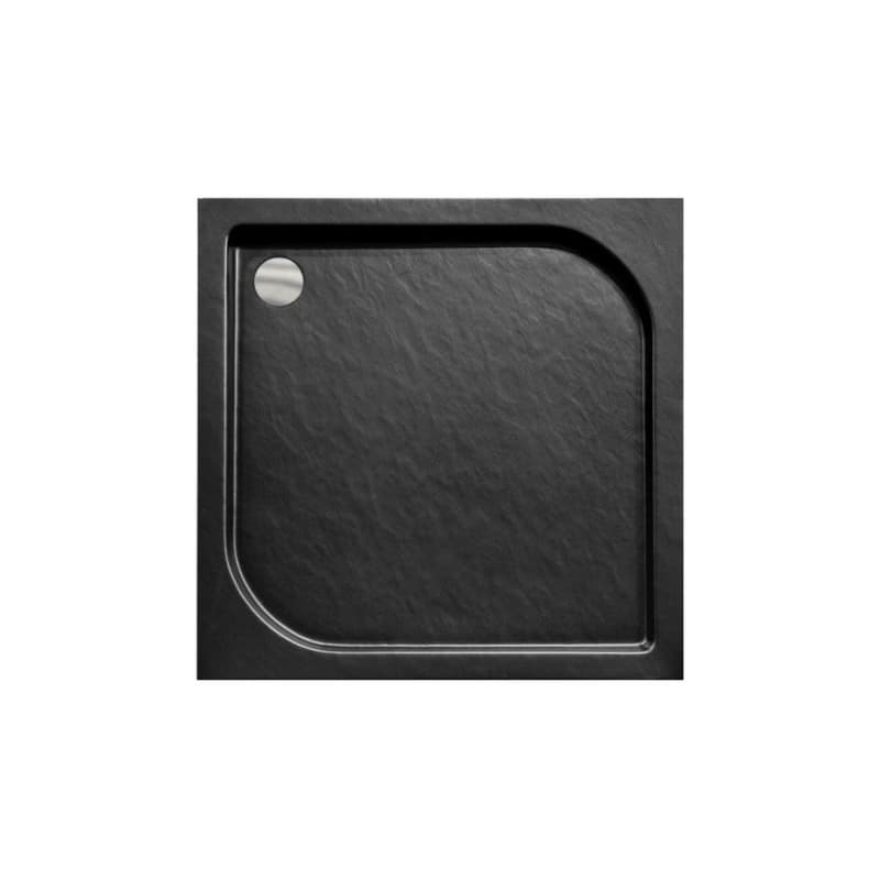 BESCO - OSKAR STONE EFFECT štvorcová sprchová vanička - Rozmer A - 80 cm, Rozmer B - 80 cm, Rozmer C - 16 cm OLBVANACOSK80S 1