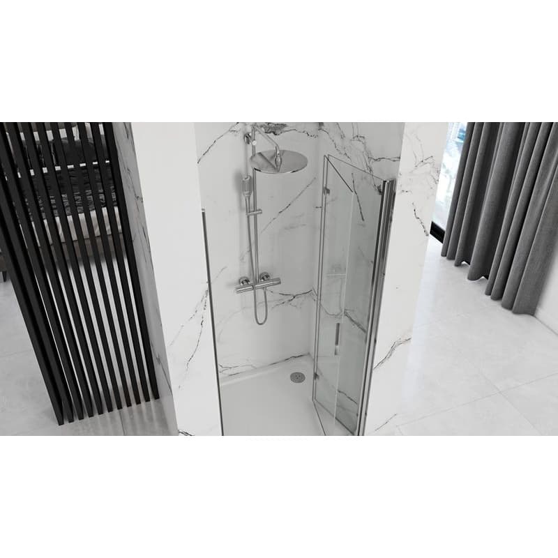 REA/S - Sprchové Dvere Molier Chrome + Profil 90 KPL-K8539 3