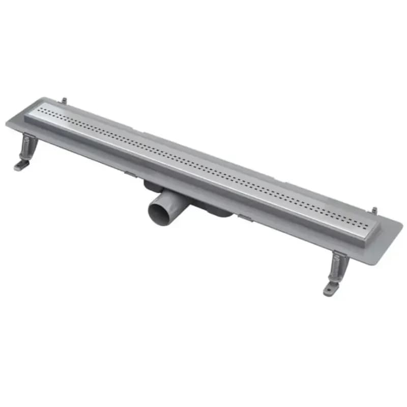 Odtokový žľab Cubik Abs+Inox 900 1