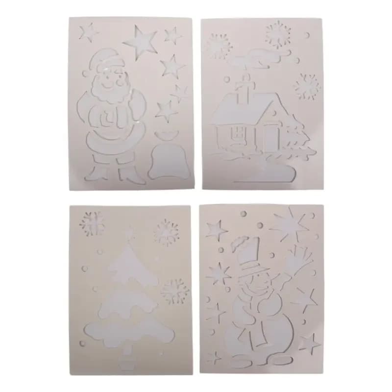 Dekoratívne šablóny 25x17,5 cm 2 ks 47036
