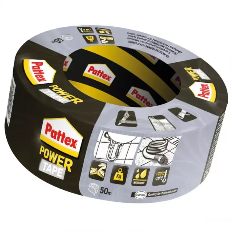 Pattex Power Tape strieborná 50 m 1