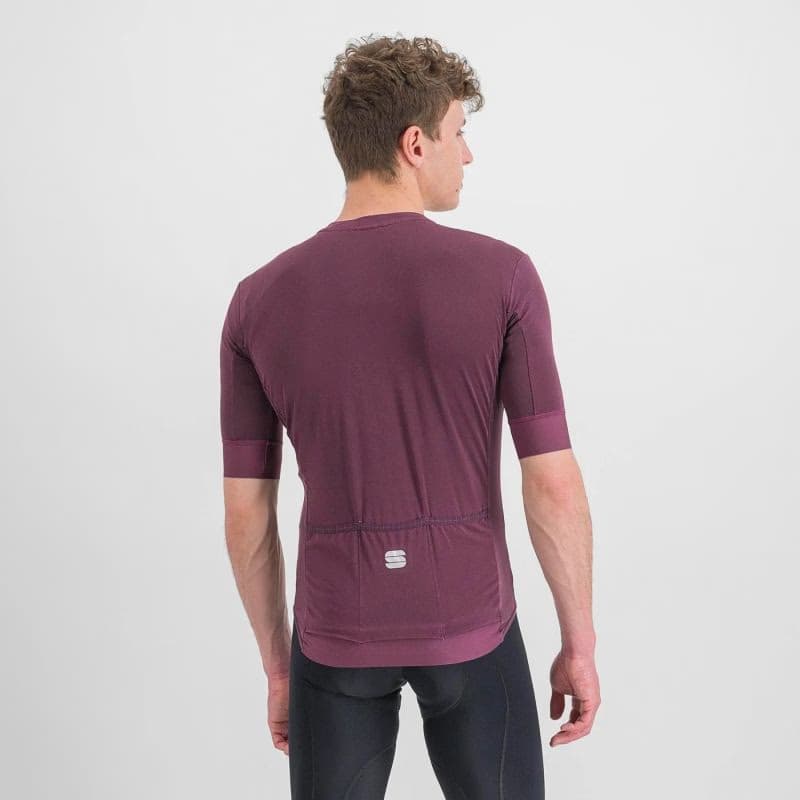Pánsky cyklistický dres s krátkym rukávom SPORTFUL Monocrom jersey, mauve 3