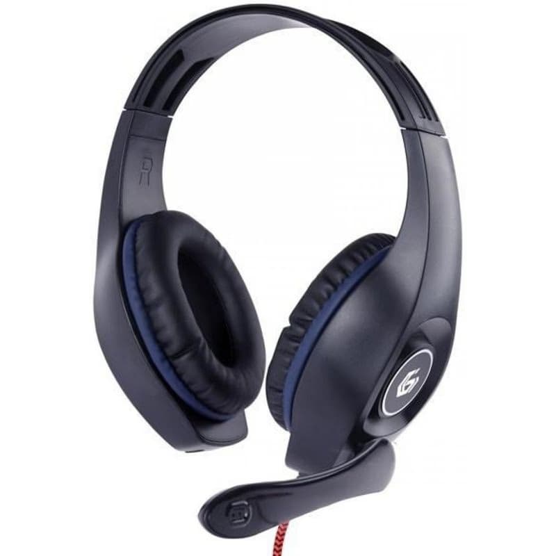 GEMBIRD slúchadlá s mikrofónom GHS-05-O, gaming, čierno-oranžová, 1x 4-pólový 3, 5mm jack 5