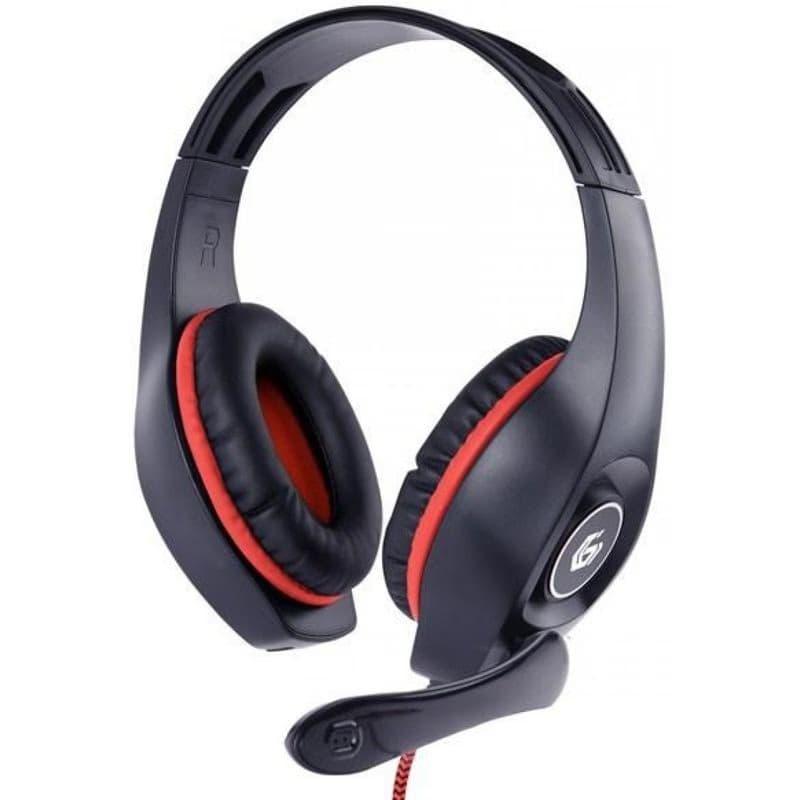 GEMBIRD slúchadlá s mikrofónom GHS-05-O, gaming, čierno-oranžová, 1x 4-pólový 3, 5mm jack 6