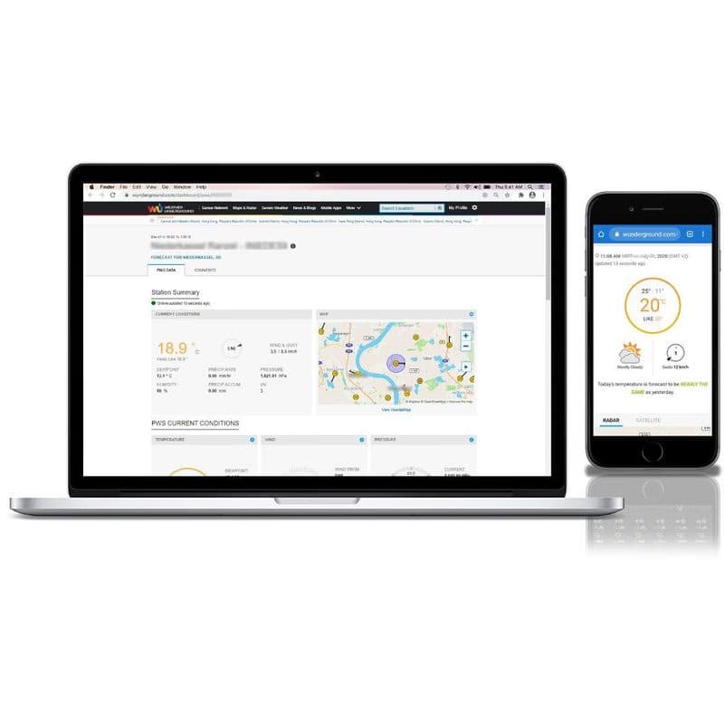 SWS 9898 WiFi METEOSTANICA PROF. SENCOR 4