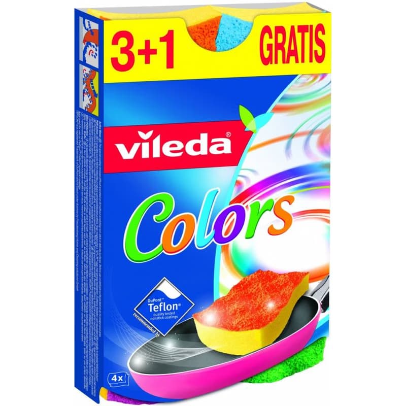 PUR ACTIVE COLORS HUBIČKA 3+1KS VILEDA 2