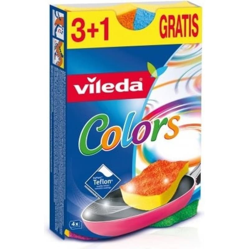 PUR ACTIVE COLORS HUBIČKA 3+1KS VILEDA 6