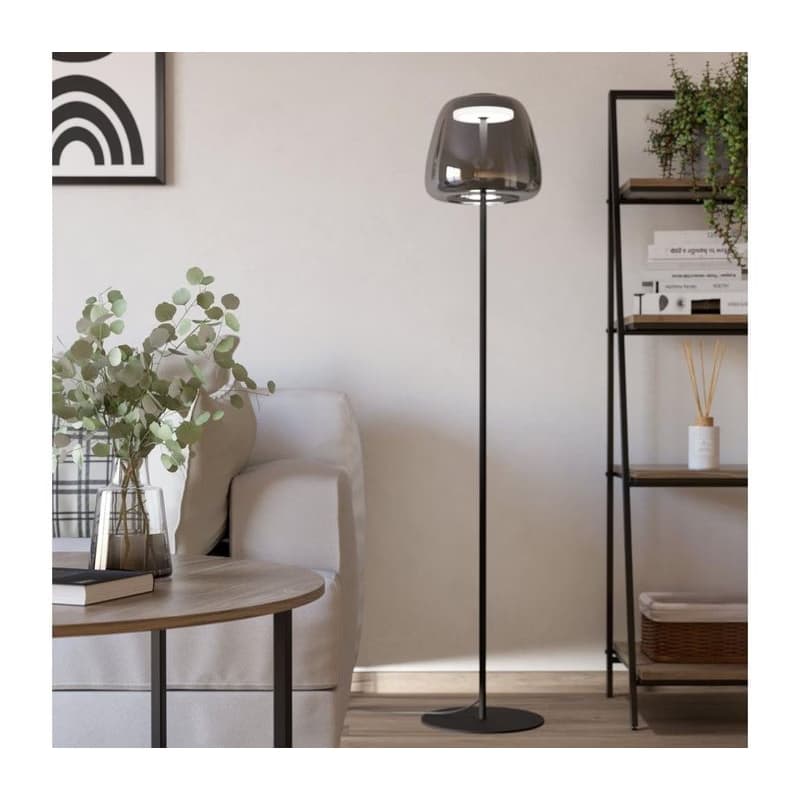 Eglo 901196 - LED RGBW Stlmiteľná stojacia lampa ALFERO-Z LED/15,5W/230V dymová 901196 1
