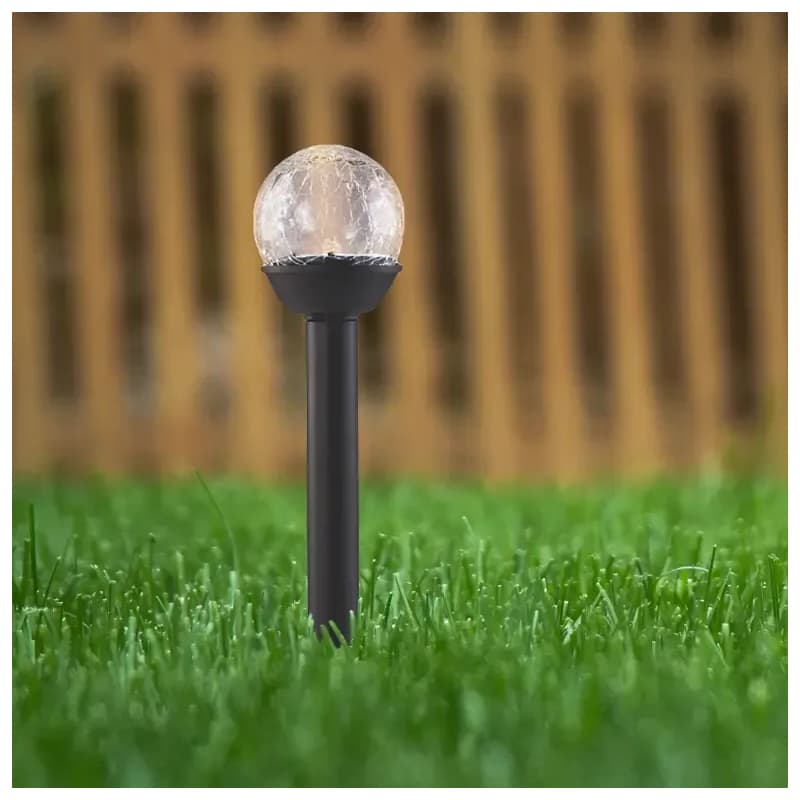 Solárna lampa KULKA 6CM RGB VO0656