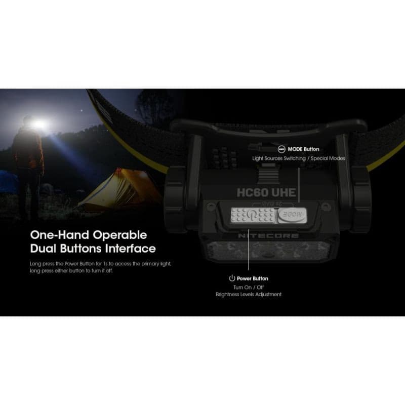 Čelovka NITECORE HC60 UHE 5
