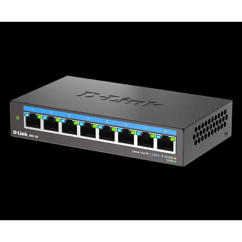 D-Link DMS-108/E 8-Port Multi-Gigabit Unmanaged Switch 2