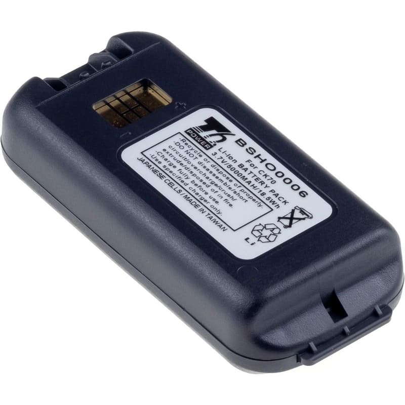 Batéria T6 Power pre Intermec Honeywell CK70, CK71, CK3, CK3X, Dolphin CK65, 5000mAh, 18,5Wh, Li-ion