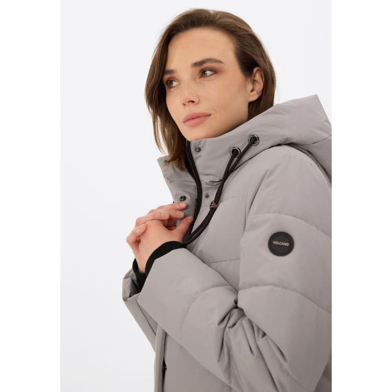 Dámska bunda VOLCANO J-LIVIA-102-BEIGE 3