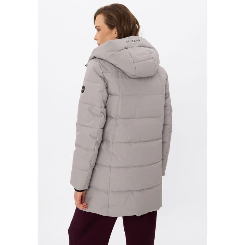 Dámska bunda VOLCANO J-LIVIA-102-BEIGE 5