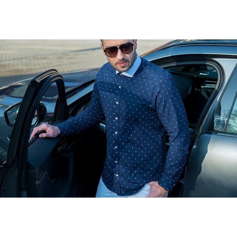 Luxusná košeľa v klasickom strihu Di selentino -SicilyCLASSIC 2