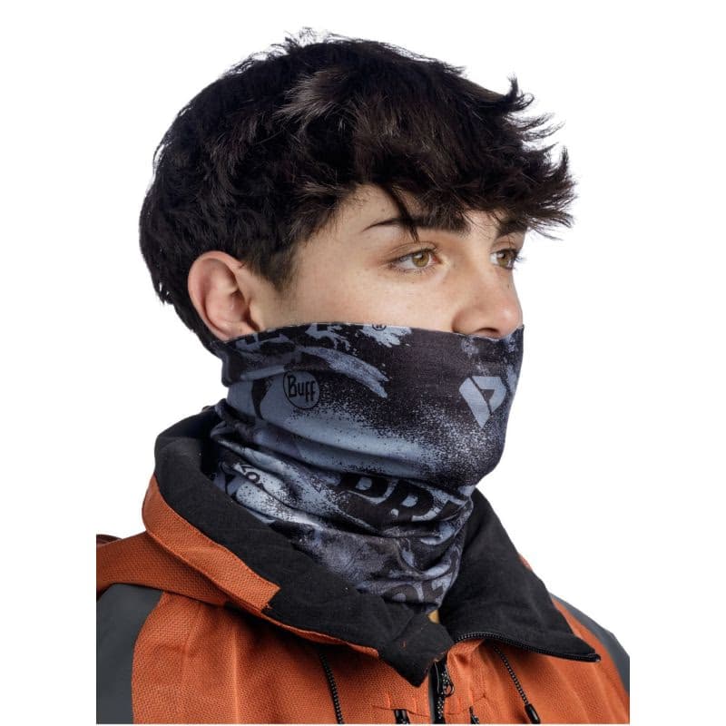 Multifunkčná šatka BUFF THERMONET® SKATICK GRAPHITE 4