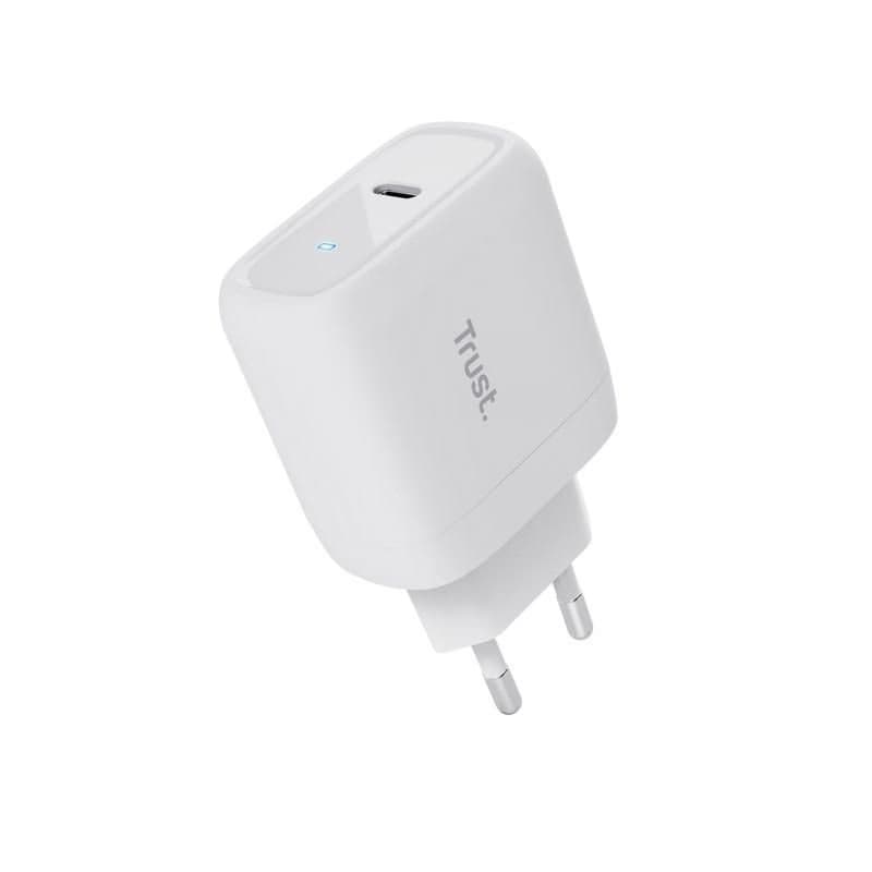 TRUST nabíjačka 45W Maxo, USB-C, Nabíjačka do steny, 2m USB-C kábel, biela 2