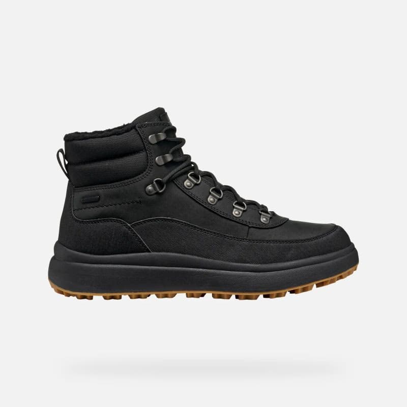 Pánske členkové zimné topánky GEOX Granito + GRIP B A M black 2