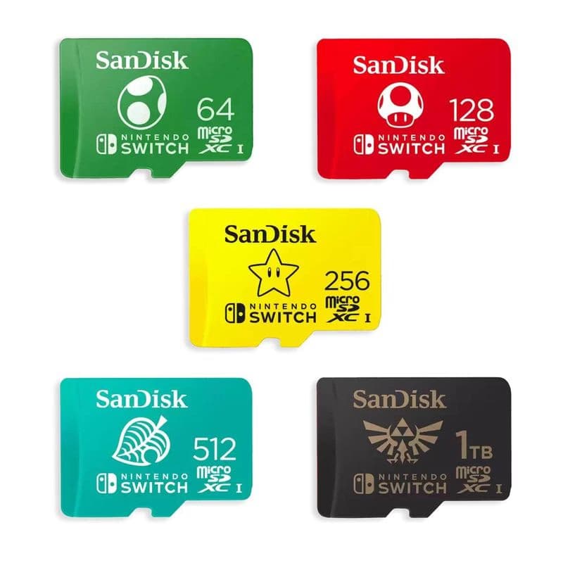 SanDisk MicroSDXC karta 64GB pre Nintendo Switch (R: 100/W: 90 MB/s, UHS-I) 2