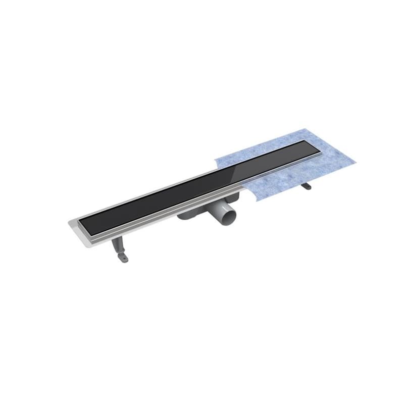 BESCO - Odtokový žľab VIRGO BLACK - Rozmer A - 60 cm ZLOL60VBL 1