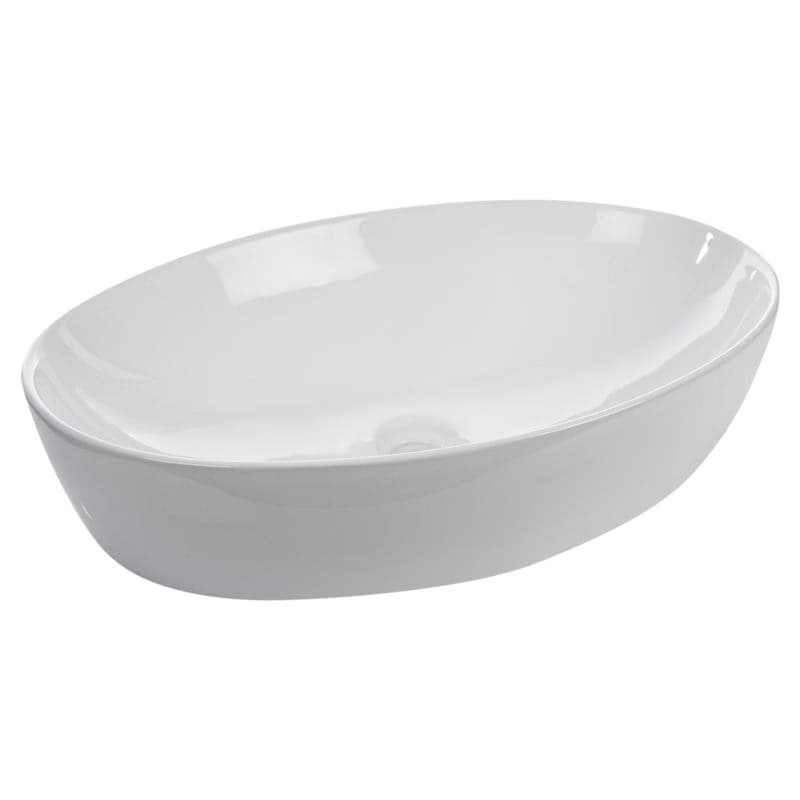 KERRA - Umývadlo na dosku KR-902 (biele) 5907548117519