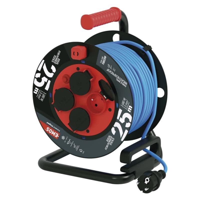 EMOS BUBEN 4Z 25M 1,5MM NEMRZNÚCI PVC KÁBEL 1