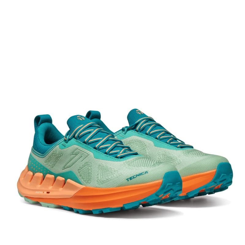 Dámska bežecká trailová obuv TECNICA Pyrox Xplore Ws, orange aqua green 4
