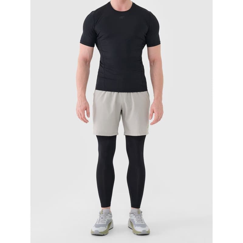 Pánske tréningové tričko s krátkym rukávom 4F TSHIRT FNK M2141-20S-DEEP BLACK 6