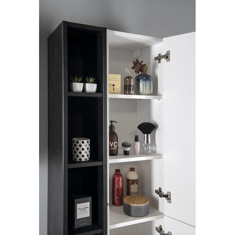SAPHO - ESPACE skrinka 35x172x32cm, 2x dvierka, ľavá/pravá, biela lesk ESC230-3030 5