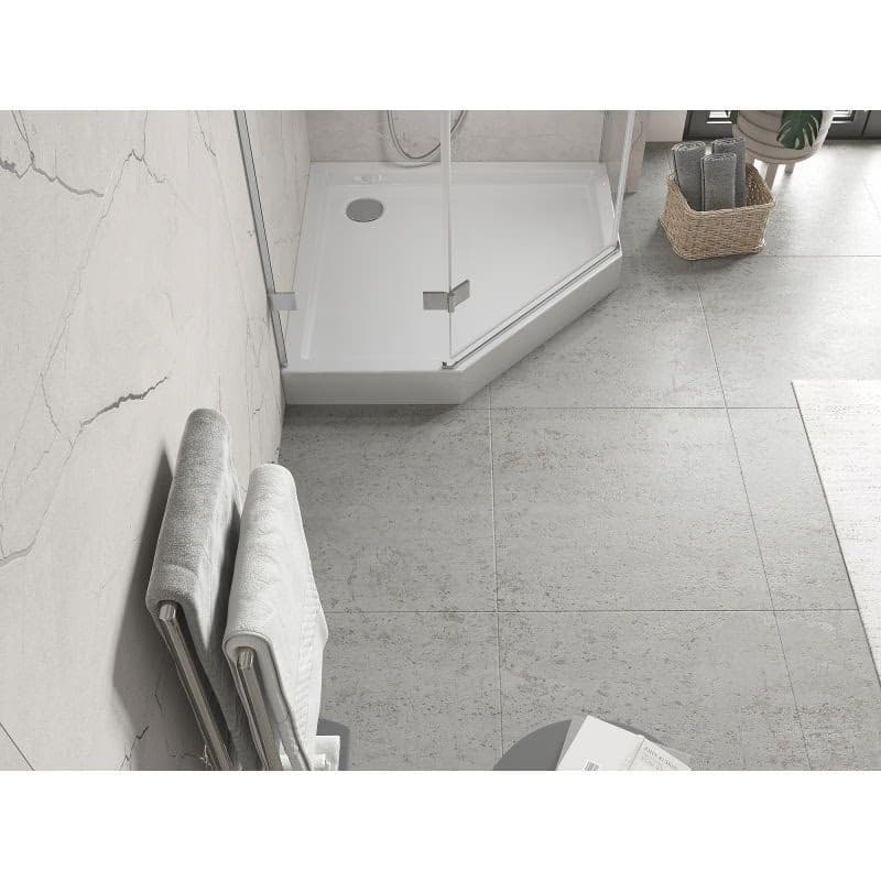MEXEN - Flow+ päťboká sprchová vanička 80 x 80, biela lesk 46P108080H 5