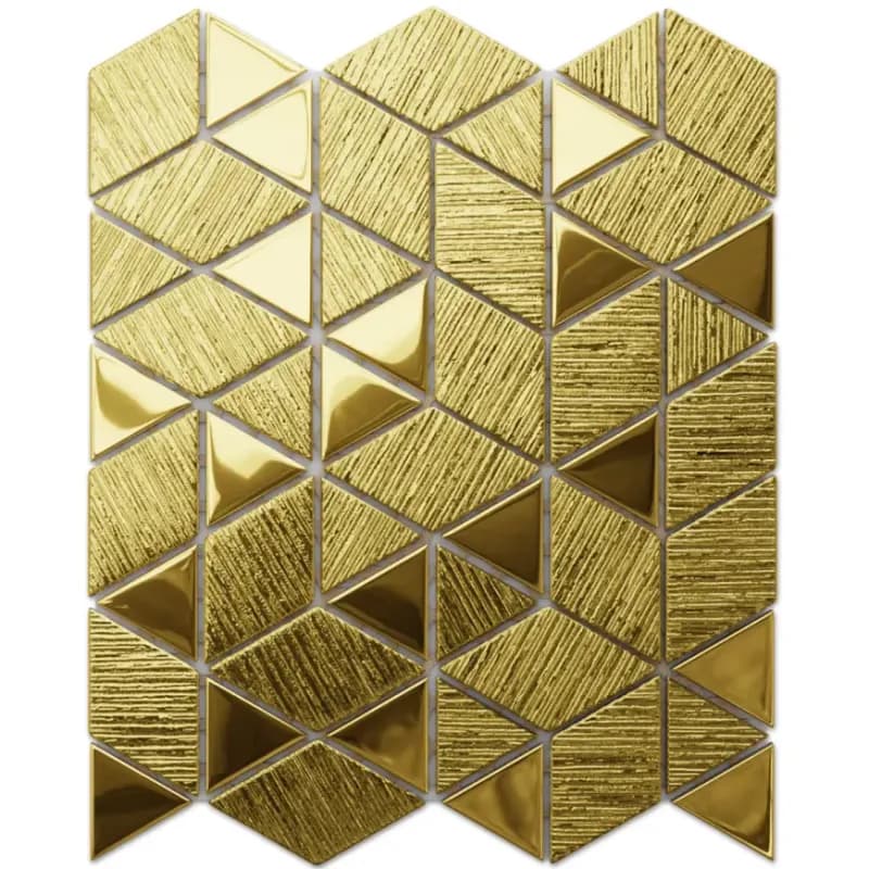 Mozaika Triangle Diamond Gold 26,3/30,3