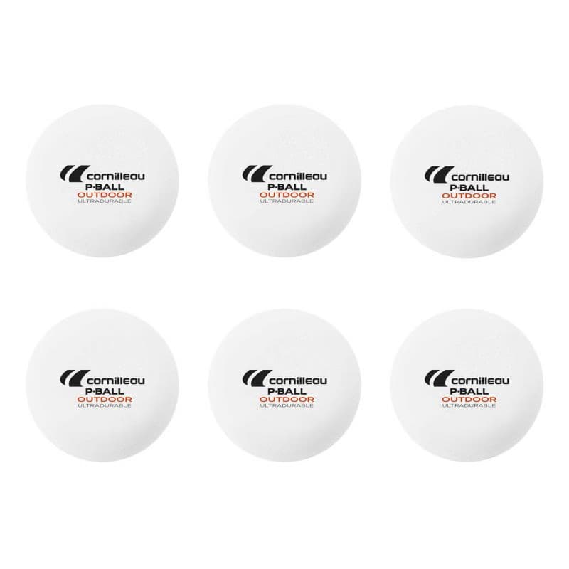 Stolnotenisové loptičky CORNILLEAU P-Ball Outdoor Ultradurable 2