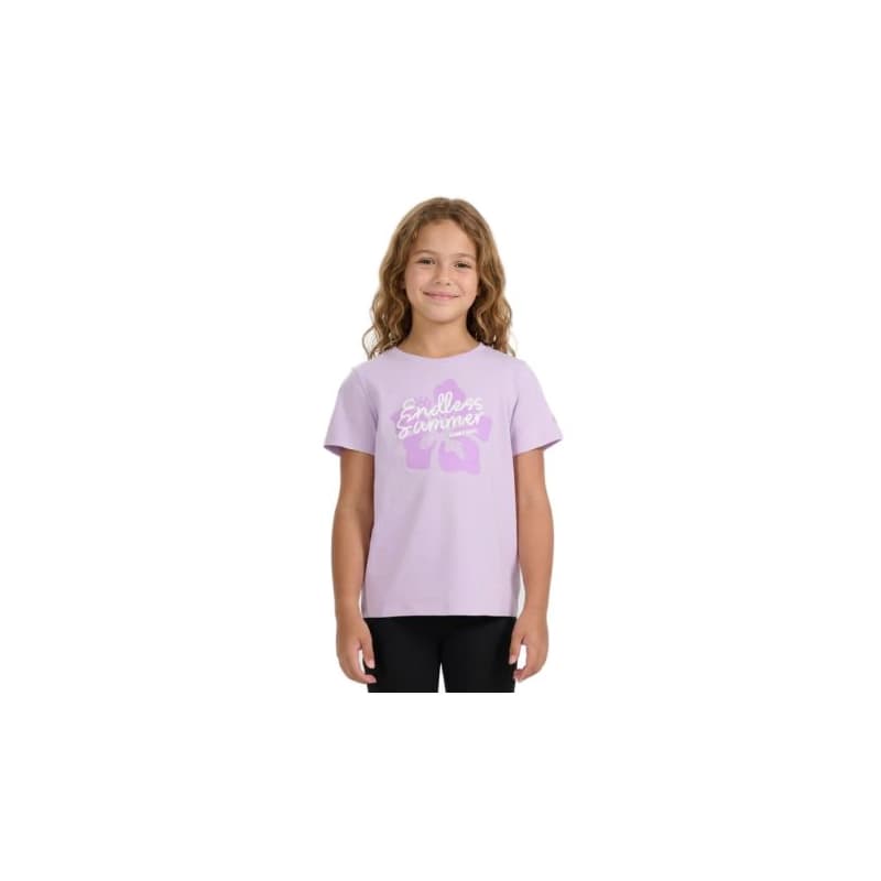 Dievčenské tričko s krátkym rukávom 4F JUNIOR TSHIRT F2938-52S-LIGHT VIOLET