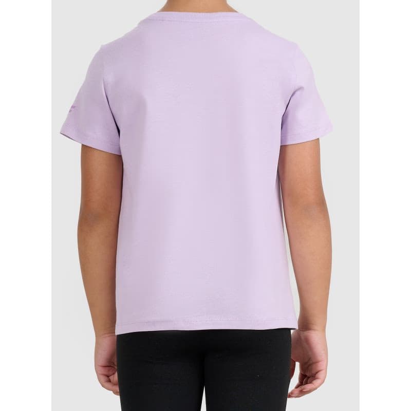 Dievčenské tričko s krátkym rukávom 4F JUNIOR TSHIRT F2938-52S-LIGHT VIOLET 3