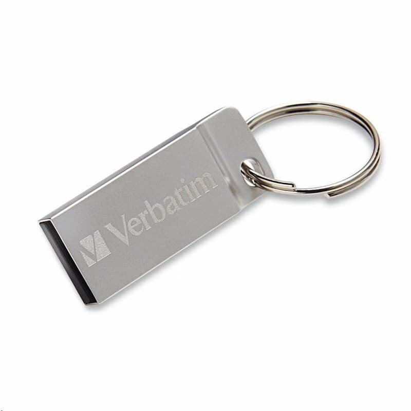 VERBATIM Flash Disk 64GB Metal Executive, USB 2.0, strieborná 4